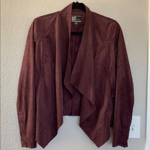 KUT from the same kloth faux suede jacket